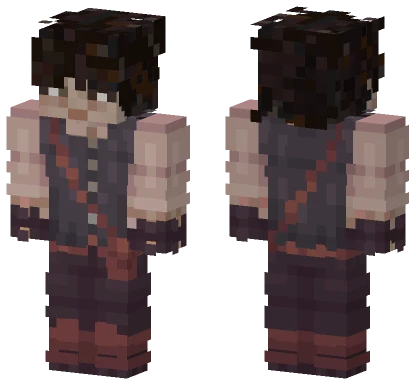 Dark Uniform Officer Minecraft skin