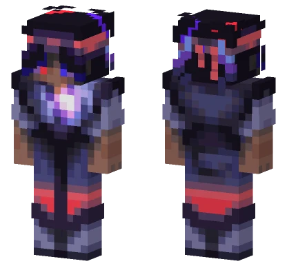Dark Venom Suit Minecraft skin