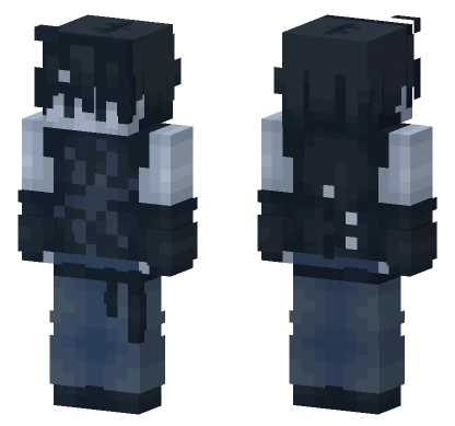 Dark Winter Hoodie Minecraft skin