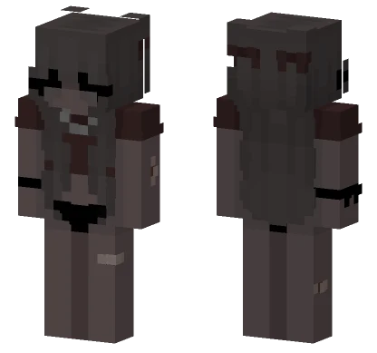 Dark Wolf Skin Minecraft skin