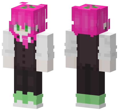 Darker Hair Girl Minecraft skin