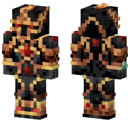 Darkknight Gold Minecraft skin