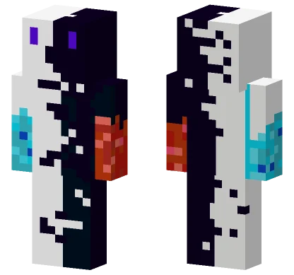 Darkness and Light Minecraft skin