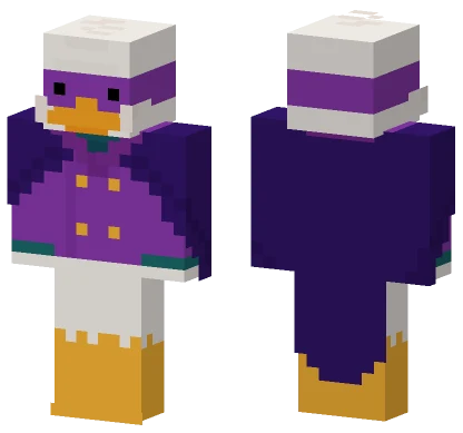 Darkwing Duck Minecraft skin