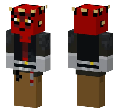 Darth Maul Clone Wars Minecraft skin