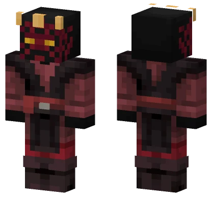 Darth Maul Minecraft skin