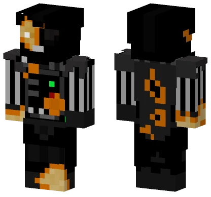 Darth Vader Damaged Suit Minecraft skin