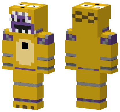 Dave Miller Springbonnie Minecraft skin
