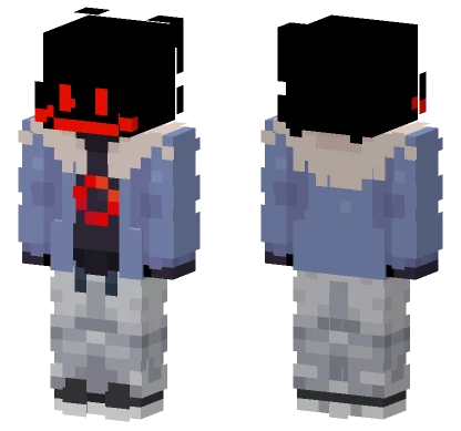 Daw Blue Outfit Minecraft skin