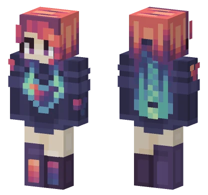 Dawn Of The Night Minecraft skin