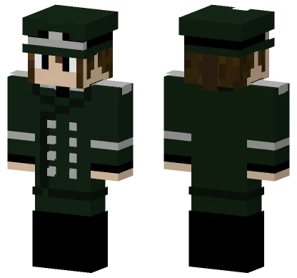 DDR Green Uniform Minecraft skin