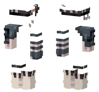De Clarinet Headband Part III Minecraft skin