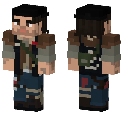 Deacon St John Days Gone Minecraft skin