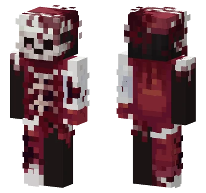 Dead Red Pokemon Fnf Minecraft skin