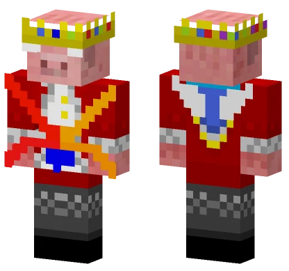 Dead Technoblade Minecraft skin