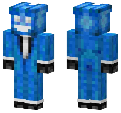 Deadmau5 Blue Skin Minecraft skin