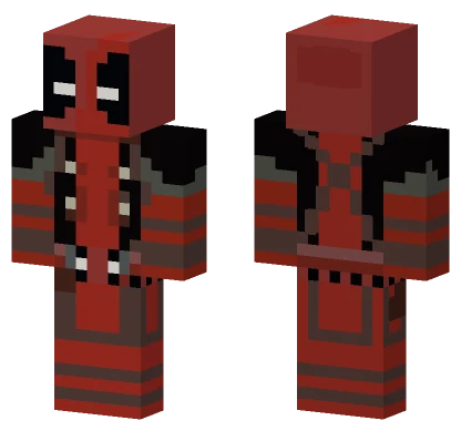 Deadpool Comics Minecraft skin