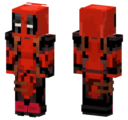 Deadpool Comics Skin Minecraft skin