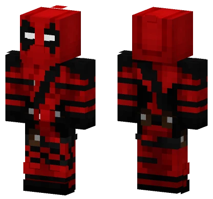 Deadpool Original Skin Minecraft skin