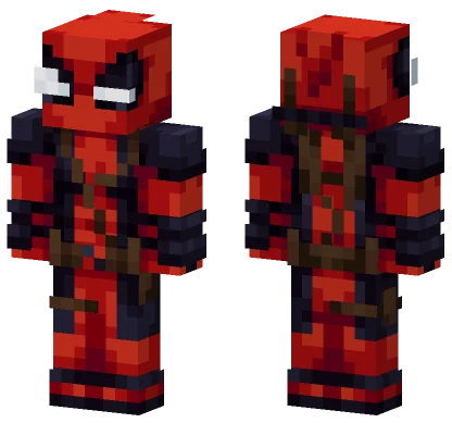 Deadpool Remake Minecraft skin