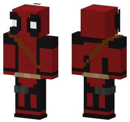 Deadpool Skin Minecraft skin