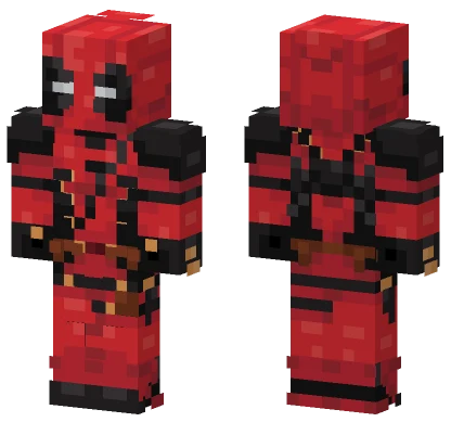 Deadpool Wolverine Minecraft skin