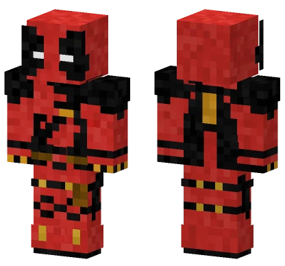 Deadpool Wolverine Skin Minecraft skin
