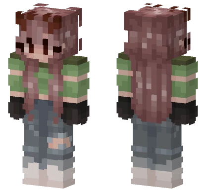Dear Girl Minecraft skin
