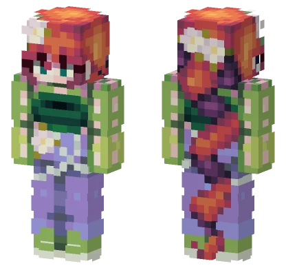 Death's Green Garden Minecraft skin