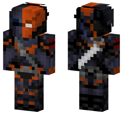 Deathstroke Outfit Minecraft skin