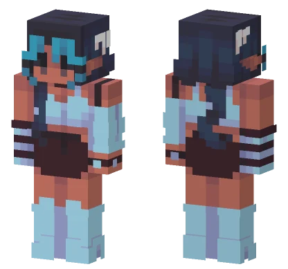 Debut St Girl Minecraft skin