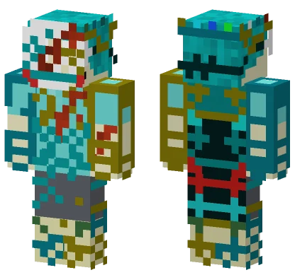 Decade Clown Minecraft skin
