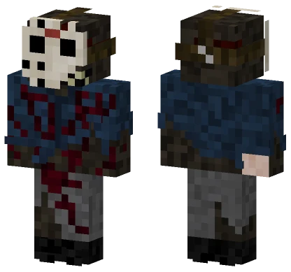 Decayed Jason Voorhees Minecraft skin