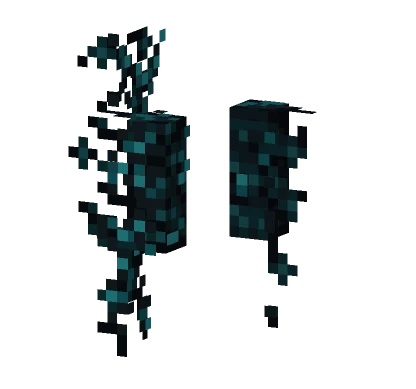 Deep Dark Warden Minecraft skin