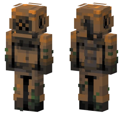 Deep Sea Diver Minecraft skin