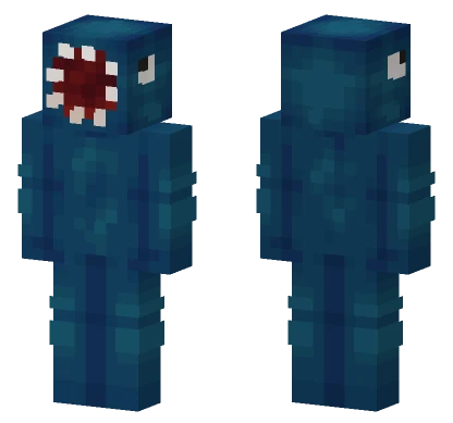 Deep Sea Monster Minecraft skin