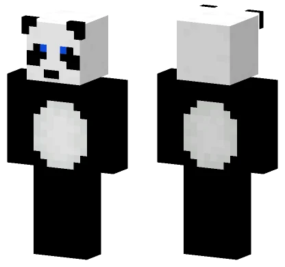 Default Panda Minecraft skin