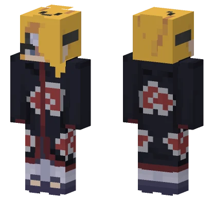 Deidara Naruto Minecraft skin