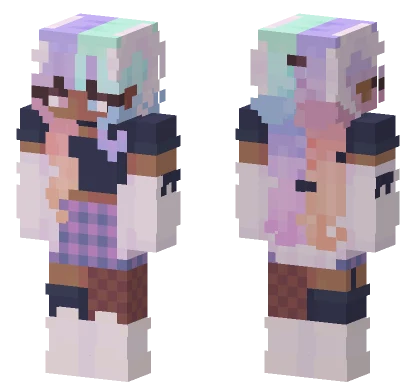 Dejavurce Pastel Girl Minecraft skin