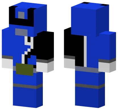 Deka Blue Outer Layer Minecraft skin