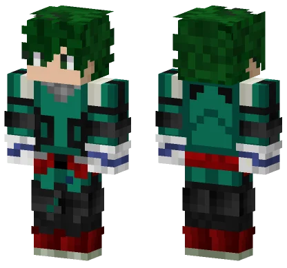 Deku Izuku Midoriya Minecraft skin