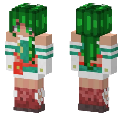 Deku Sabrina Carpenter Cosplay Minecraft skin
