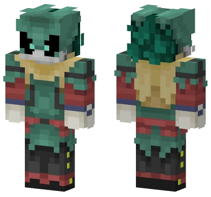 Deku Villain Minecraft skin