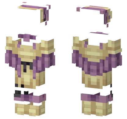 Delcatty Space Outfit Minecraft skin