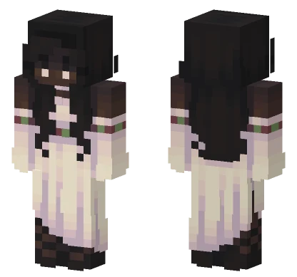 Delicate Snowflakes Minecraft skin