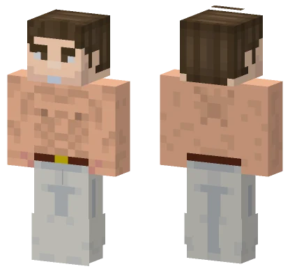 Delmas Torse Nu Minecraft skin