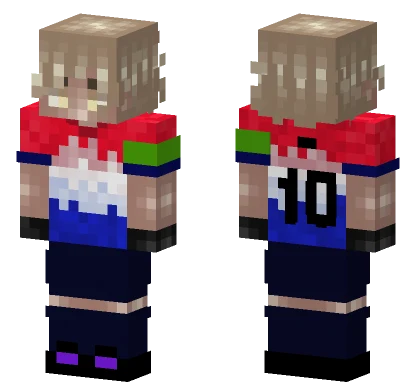 Deltafootball10 Football Skin Minecraft skin