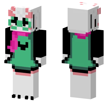 Deltarune Ralsei Minecraft skin