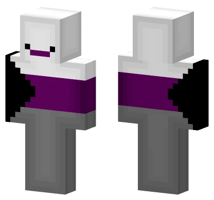 Demi Pride Flag Minecraft skin