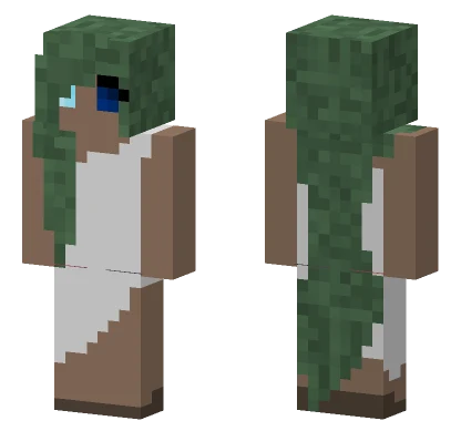 Demi The Zombie Girl Minecraft skin